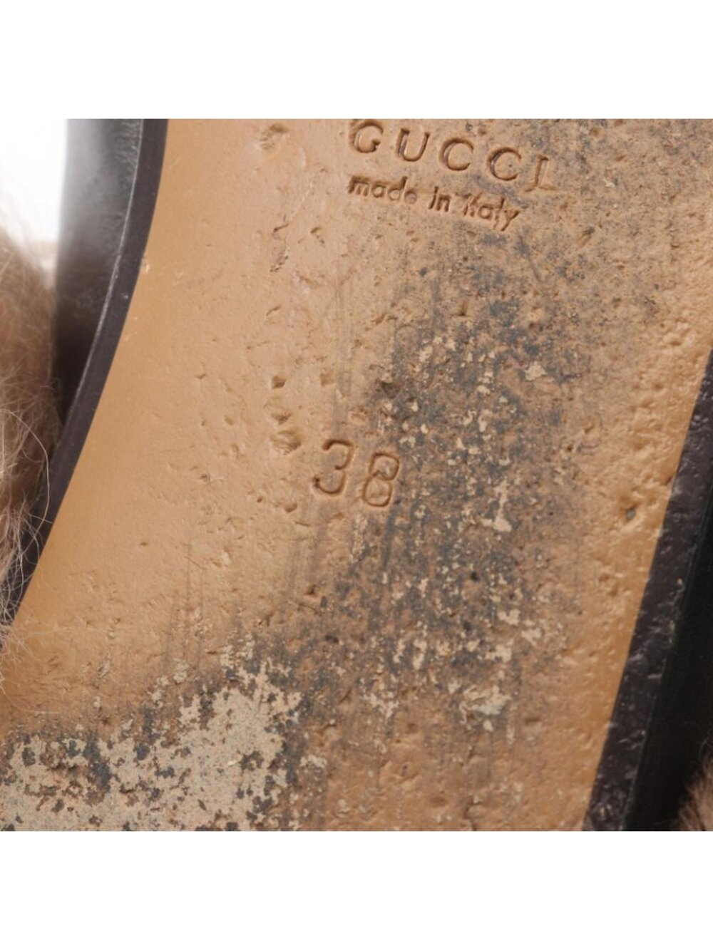 ★SOLD★ Gucci Sandals Prince Town Horsebit Black Leather Flat Shoes - Picture 6 of 11